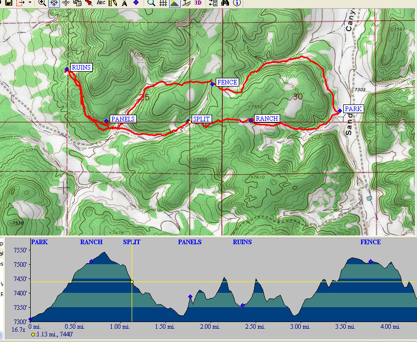 NG TOPO waypoint distance